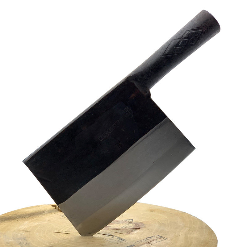 手工锻打斩骨刀方头加厚加重剁骨刀砍骨刀屠夫卖肉专用斩大牛骨刀