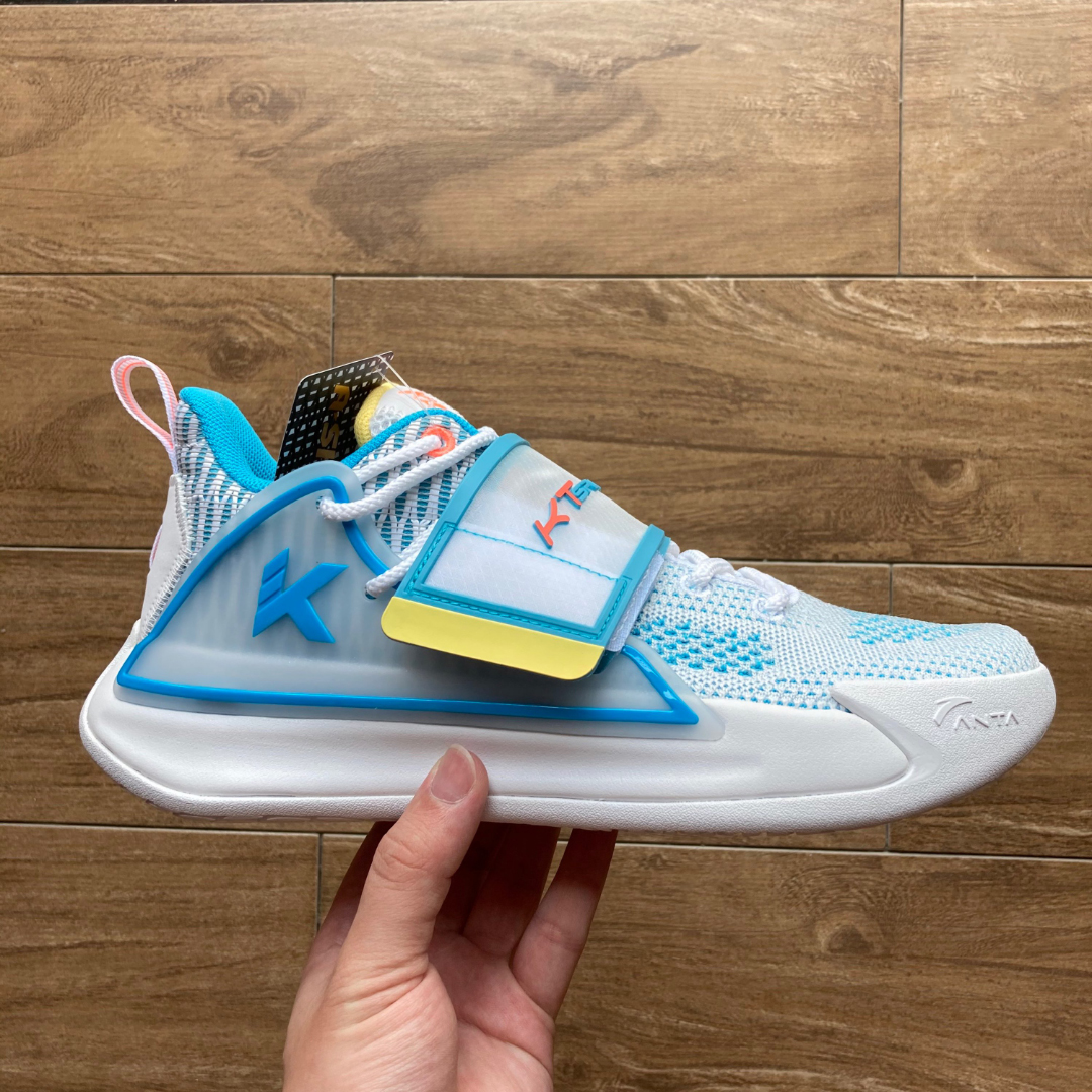 安踏水花2代篮球球鞋2021夏季新款透气汤普森篮球鞋