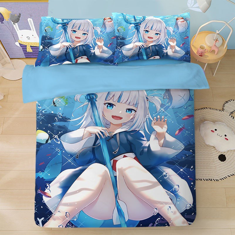 新品二次元动漫噶呜古拉床上用品双人被套学生宿舍被套