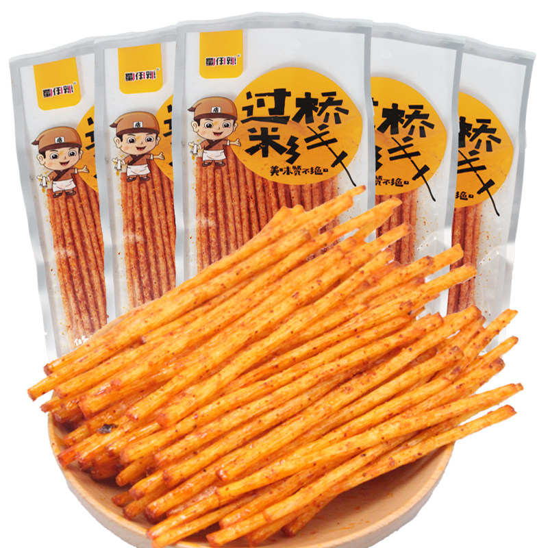蜀伊辣过桥米线辣条35g*20袋童年儿时回忆辣味棒麻辣香辣棒零食