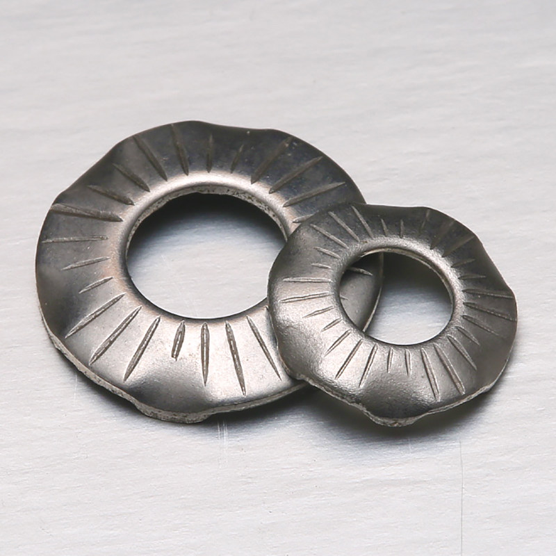 不锈钢桥架爪型接地蝶形防松锁紧垫圈镀锌防滑垫圈