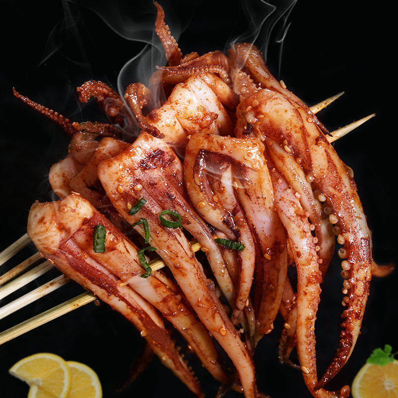鱿鱼烤鱿鱼粉烤串烧烤铁板腌料撒料回味食品其它食品添加剂