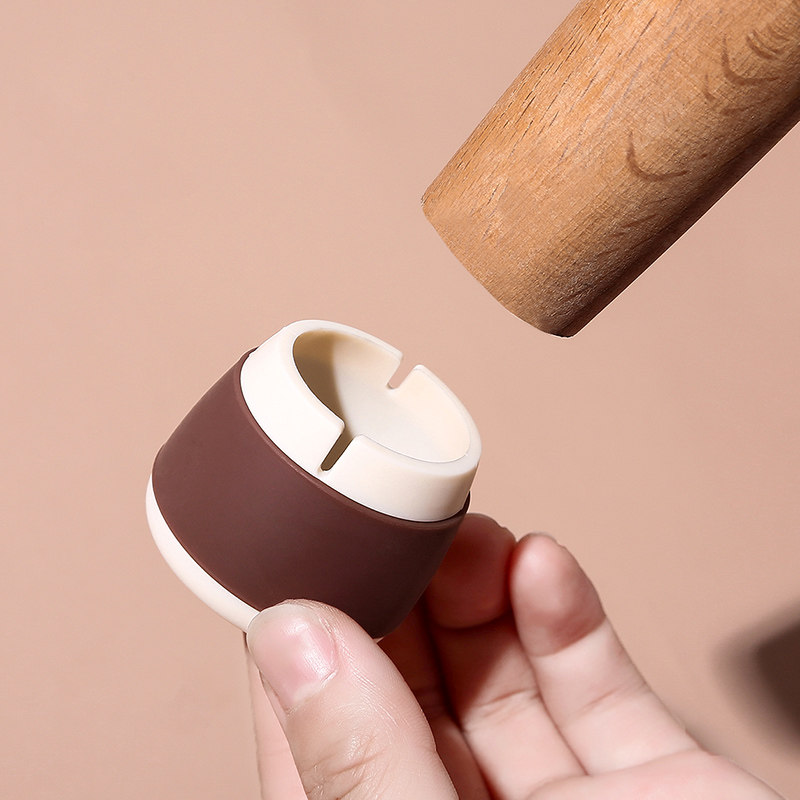 优思居硅胶桌椅脚套家用静音耐磨家具保护套防滑桌椅脚套
