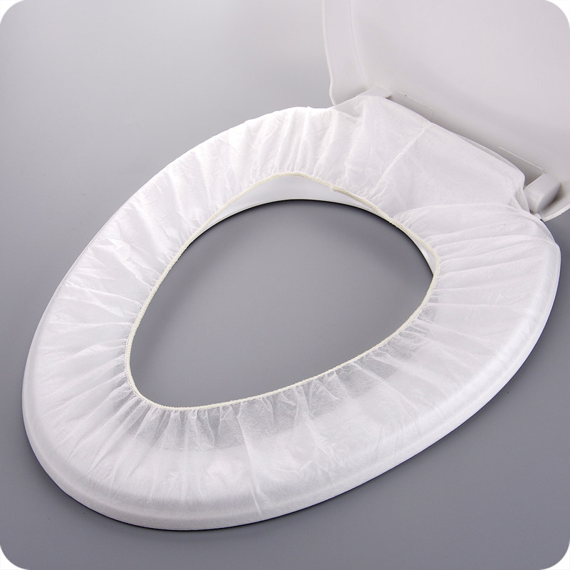 优思居 旅游酒店一次性马桶垫 无纺布马桶套便携通用马桶坐便垫
