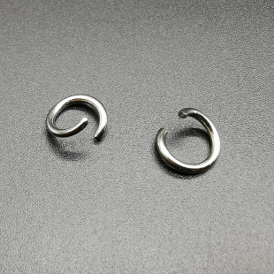 开口小铁环饰品挂件钥匙链连接圈单圈小圆圈开口圈手工diy配件圈