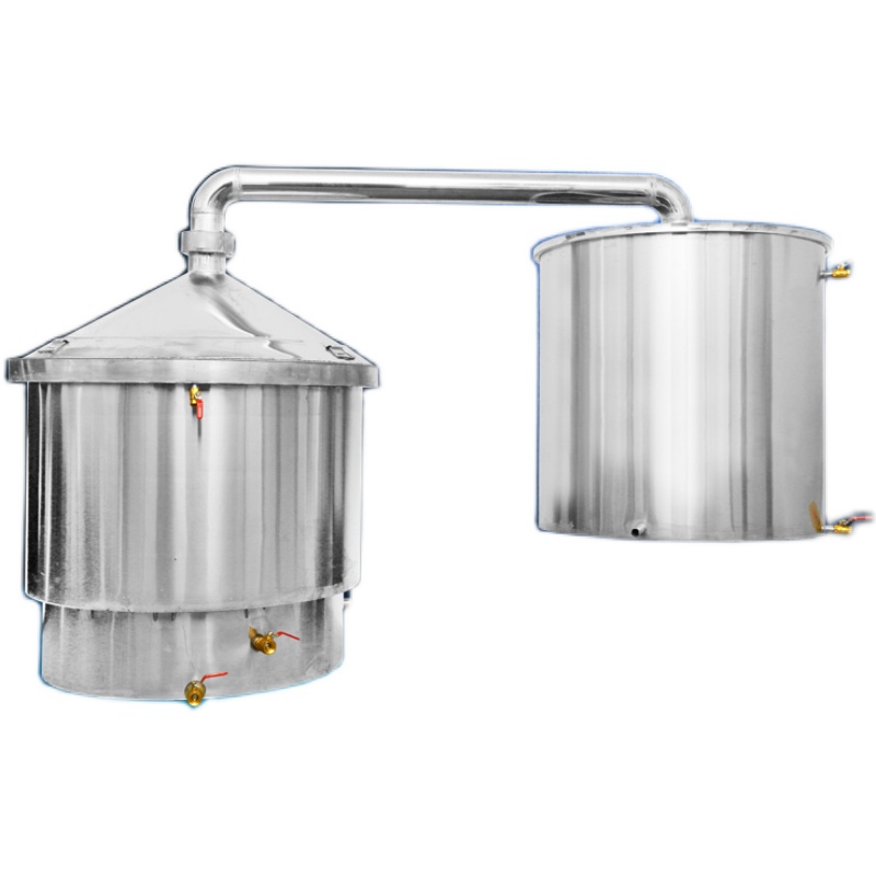 酒器不锈钢酿酒设备大型小型蒸汽柴火家用传统酿酒设备