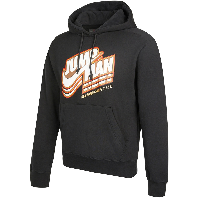 nike耐克卫衣男春季新款跑步运动加绒保暖印花运动卫衣