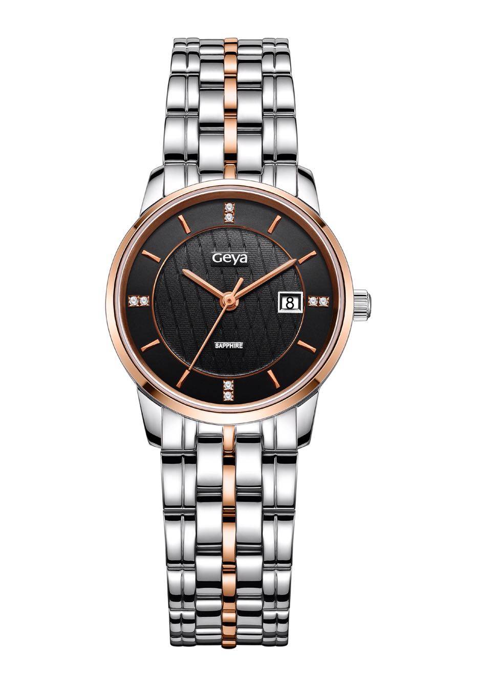 新款正品geye格雅品牌手表石英表情侣男表女表国产腕表