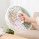 Japanese creative split fruit plate melon seeds and dried fruit storage box snack fruit household living room transparent candy box Japanese creative split fruit plate melon seeds and dried fruit storage box snack fruit household living room transparent candy box