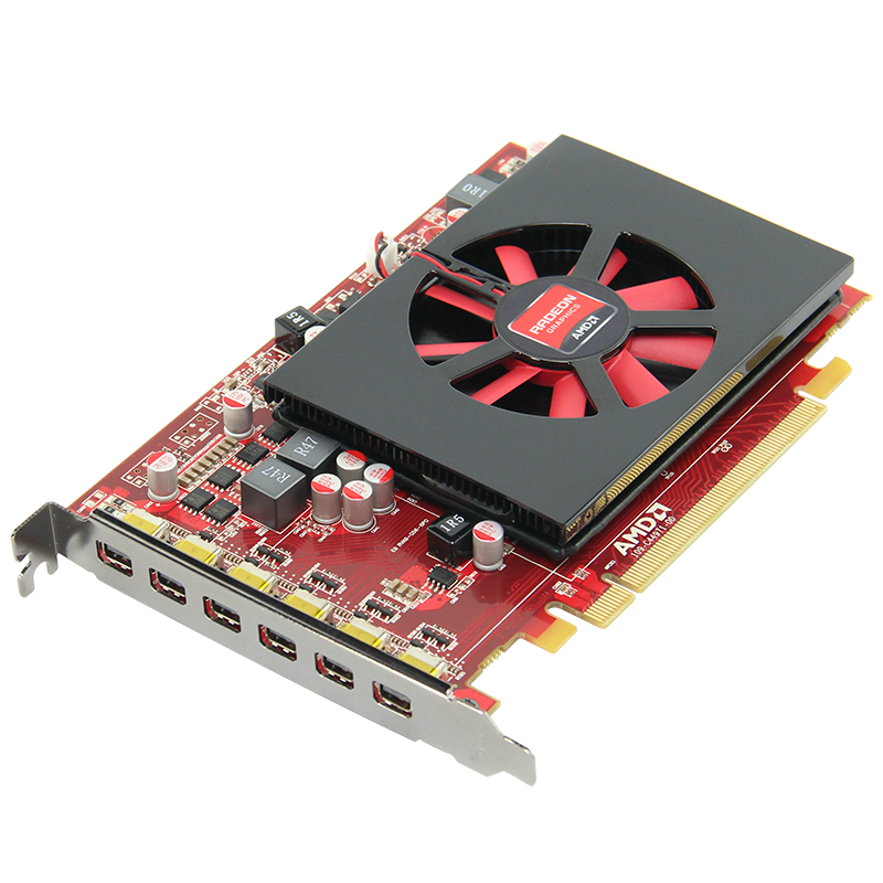 旌宇hd77502g六屏多屏电脑显卡minidp6连屏4k显卡