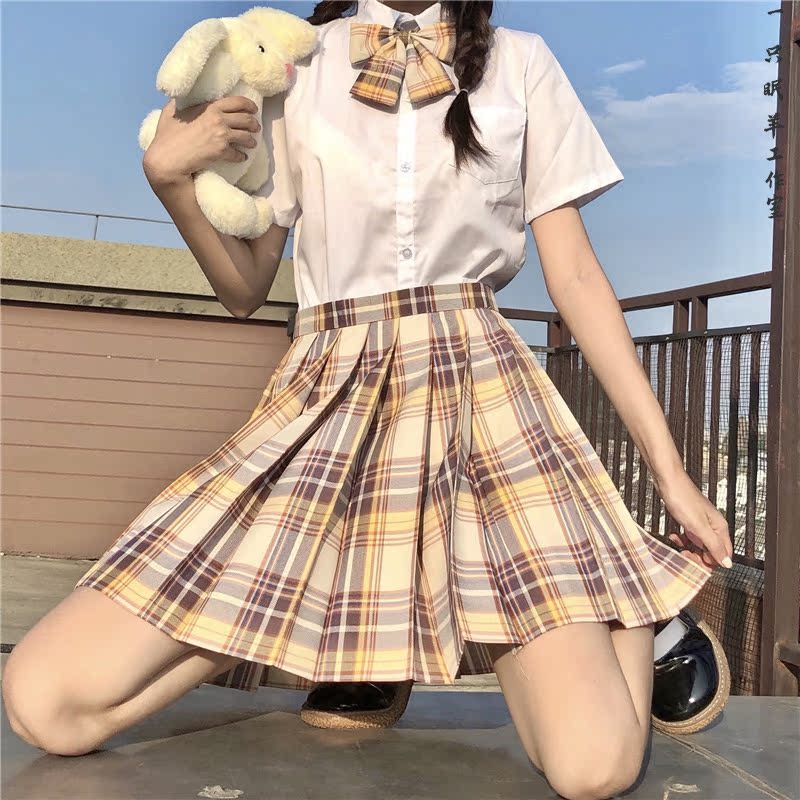 山吹jk制服森女部落冰激凌皮皮干枯学生校服
