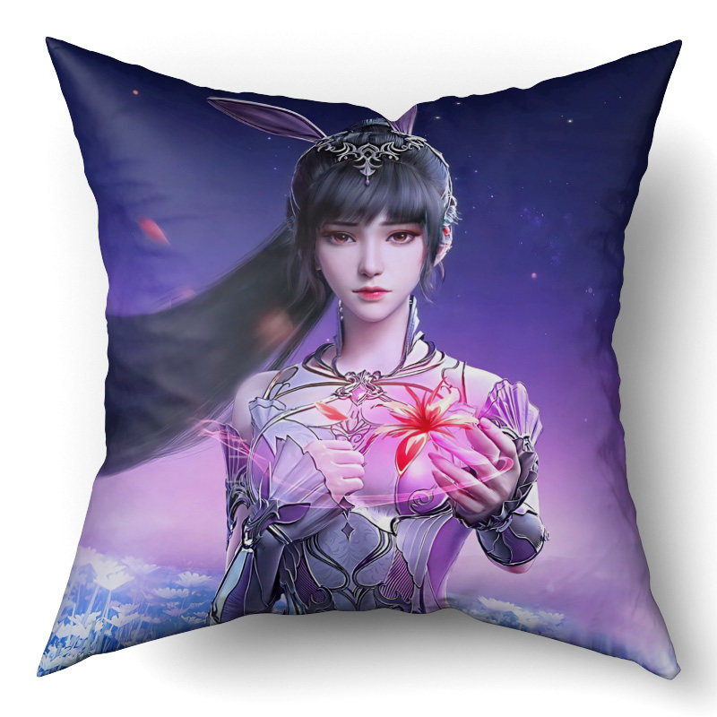 斗罗大陆抱枕唐三小舞朱竹清宁荣荣史莱克七怪动漫周边枕头定制