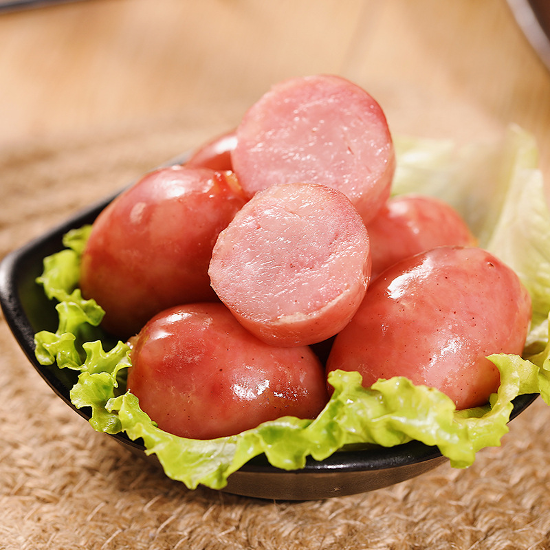 红炉蒜味一口肠纯台式香肠台湾亲亲波波小肉香肠