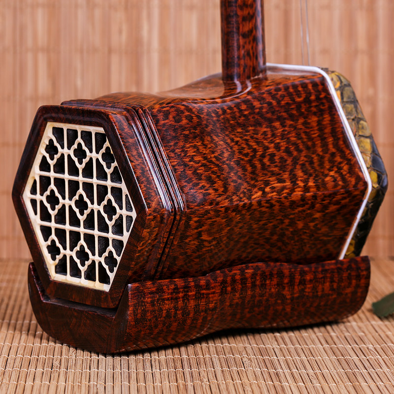 二胡依之木蛇纹木演奏乐器二胡