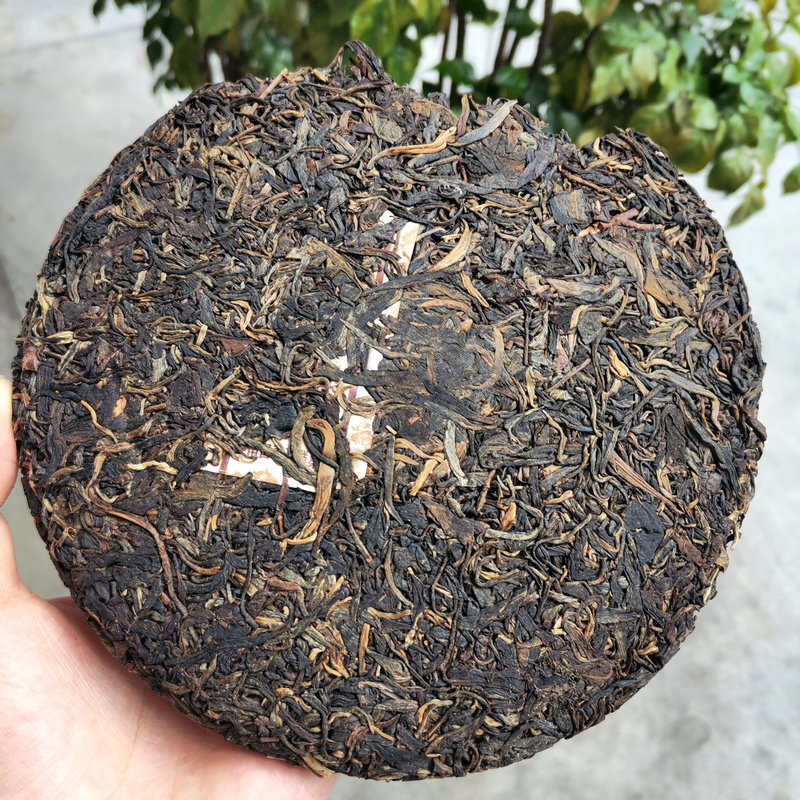 茶叶普洱茶生茶07年昌泰集团易昌号老陈茶布朗山普洱