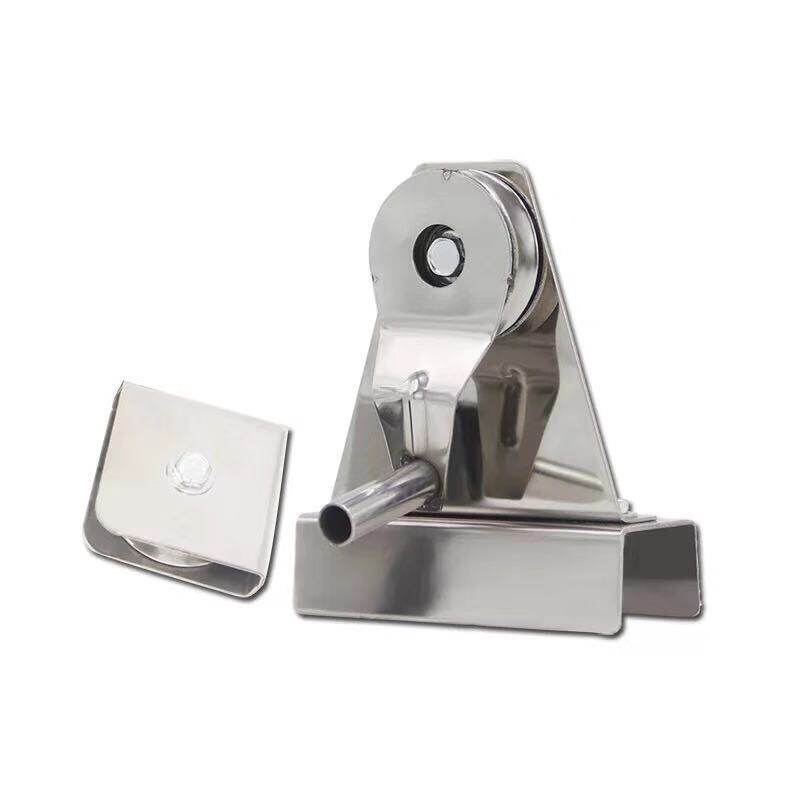 滑轮旗杆不锈钢手摇轴承国旗吊轮手拉绳子升降滑轮