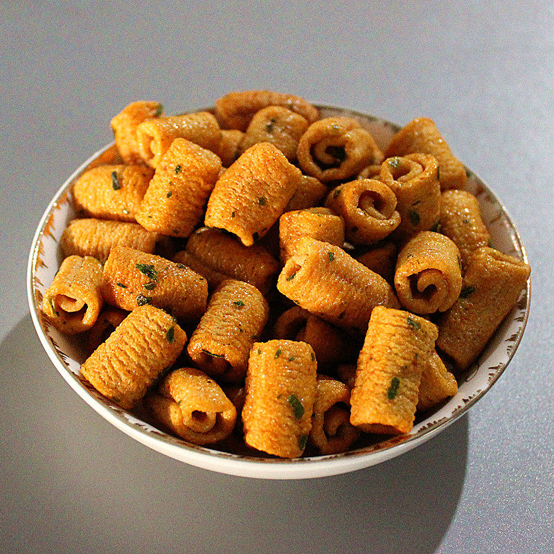 休闲雪童蔬菜卷鸡肉卷零食分装打包网红膨化膨化食品