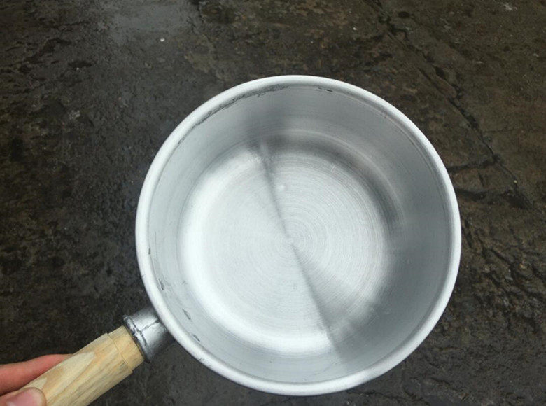 老式纯铝水瓢洗白瓢水勺加厚耐用用木柄舀汤勺汤勺