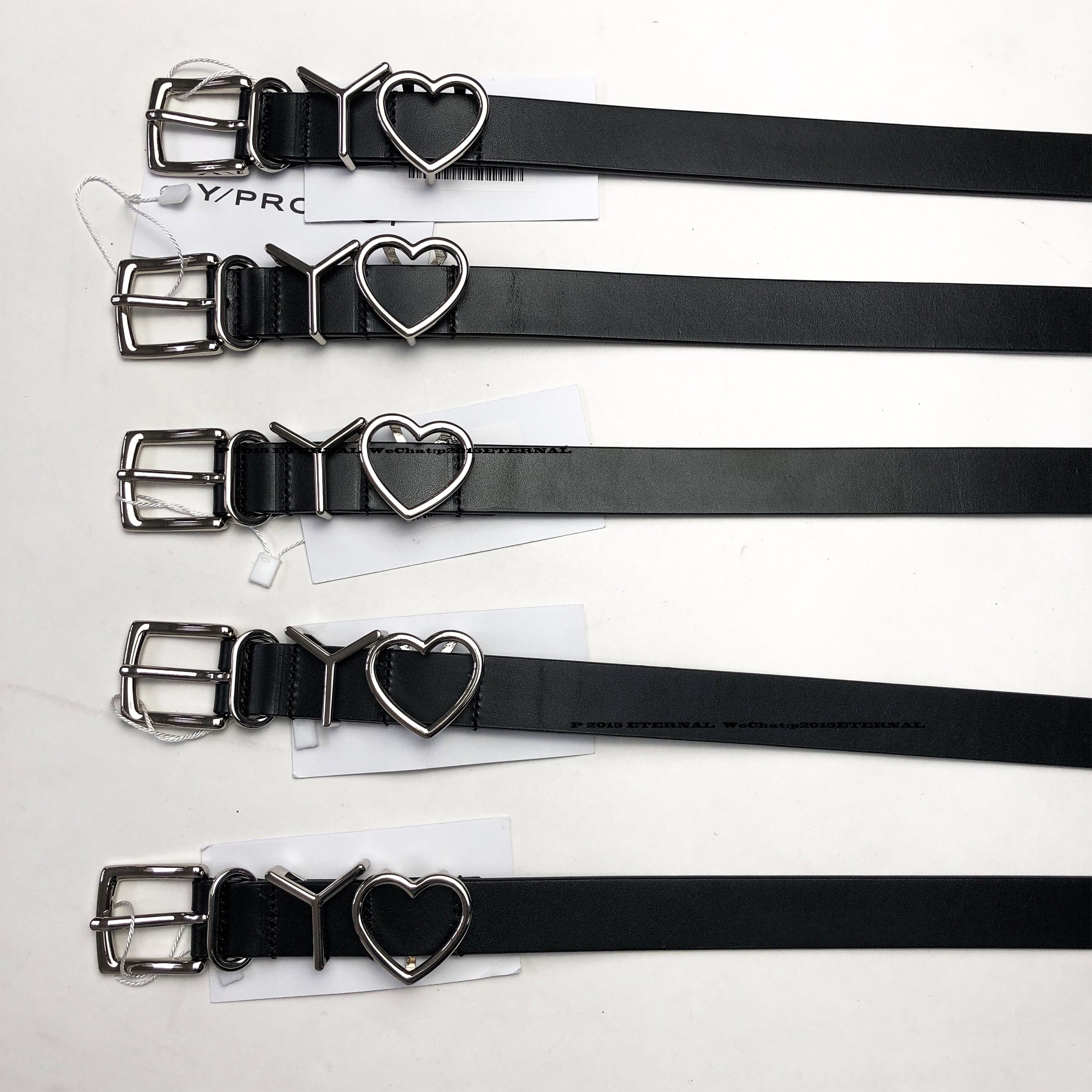 正确版本project桃心潮流小众皮带blackpink同款腰带