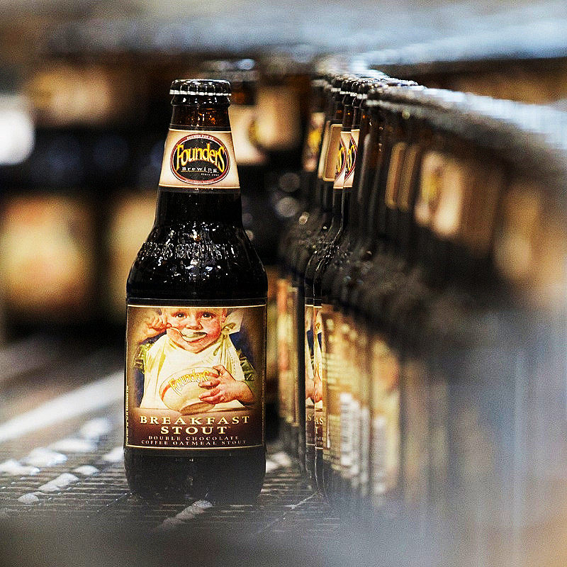 美国founders创始者早餐燕麦世涛breakfaststout啤酒355ml1啤酒