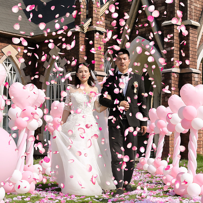 结婚礼炮礼花筒婚礼出片花瓣雨喷花筒礼筒炮手持彩带婚庆用品大全