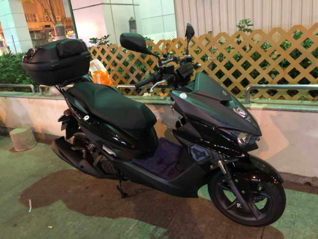 现货适用雅马哈force155山叶货架行李箱尾箱架箱架摩托车尾翼