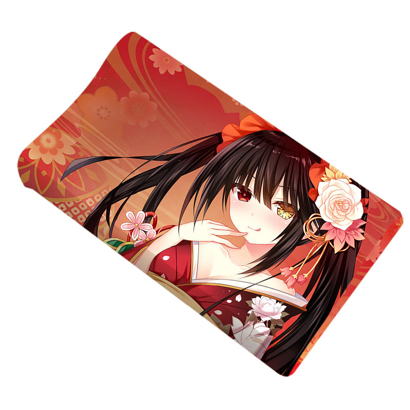 尚萌约会大作战新春狂三动漫周边二次元乳胶护颈记忆枕头枕套单人