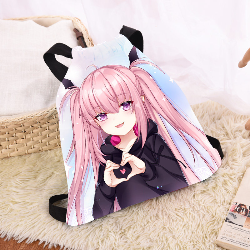 尚萌原创毛玉牛乳魅魔露露姆动漫周边宅男等身抱枕套萝莉双面睡枕