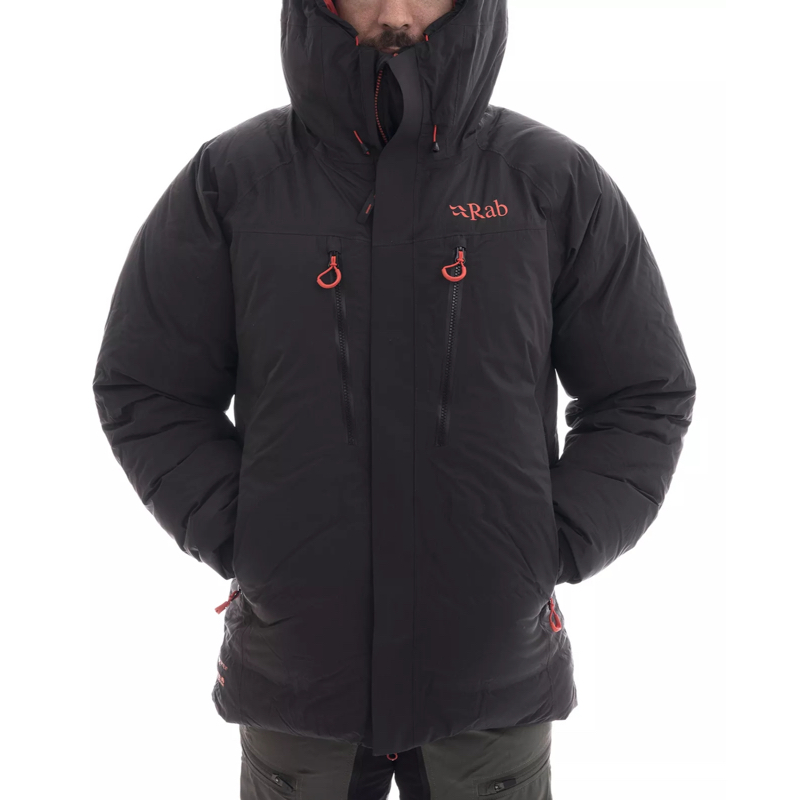 RAB男款QDN-61高山羽绒服800篷欧洲鹅绒保暖防风防雨抗撕羽绒服