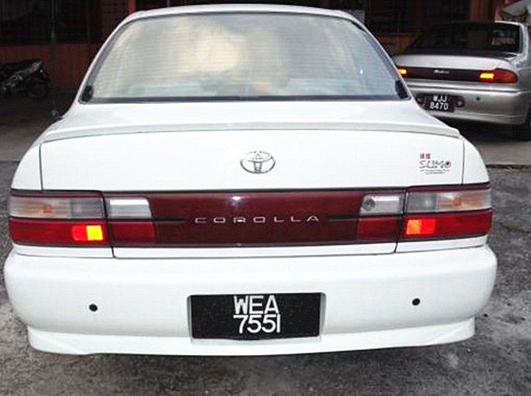 丰田corolla ae100 ae101改装黑底大灯 前灯头灯 转向灯 角灯特价