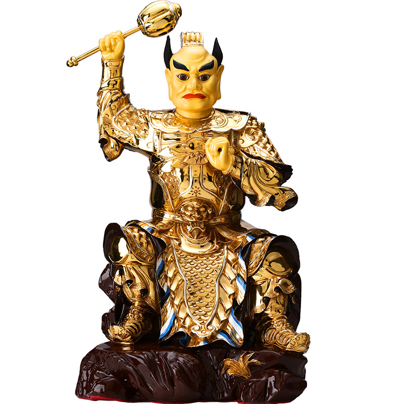 监斋使者监斋菩萨佛像寺庙大圣紧那罗王纯铜像供奉摆件