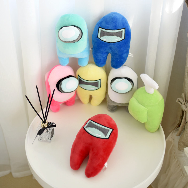 amongus公仔太空狼人玩偶我们之中游戏周边毛绒布艺类玩具