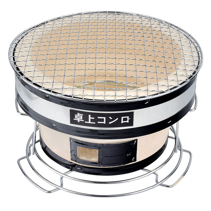 烤炉日式烧烤老式泥炉陶土商用烤肉木炭家用烧烤炉