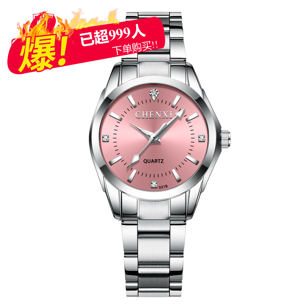 chenxi品牌2020机械学生女表爆款时尚手表女士腕表情侣国产腕表