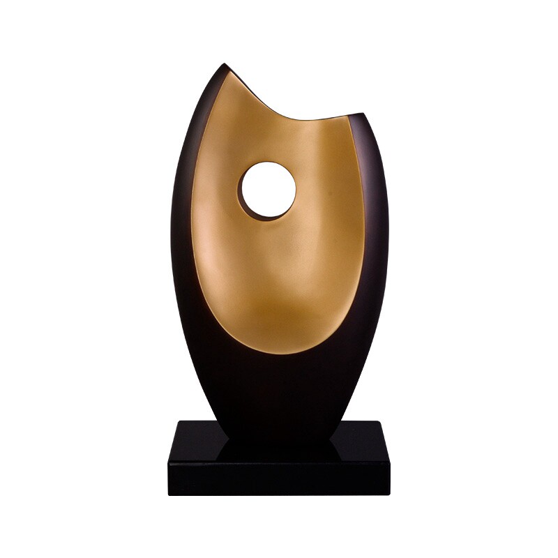 样板房家居饰品别墅摆设酒店现代简约树脂抽象艺术品雕塑摆件