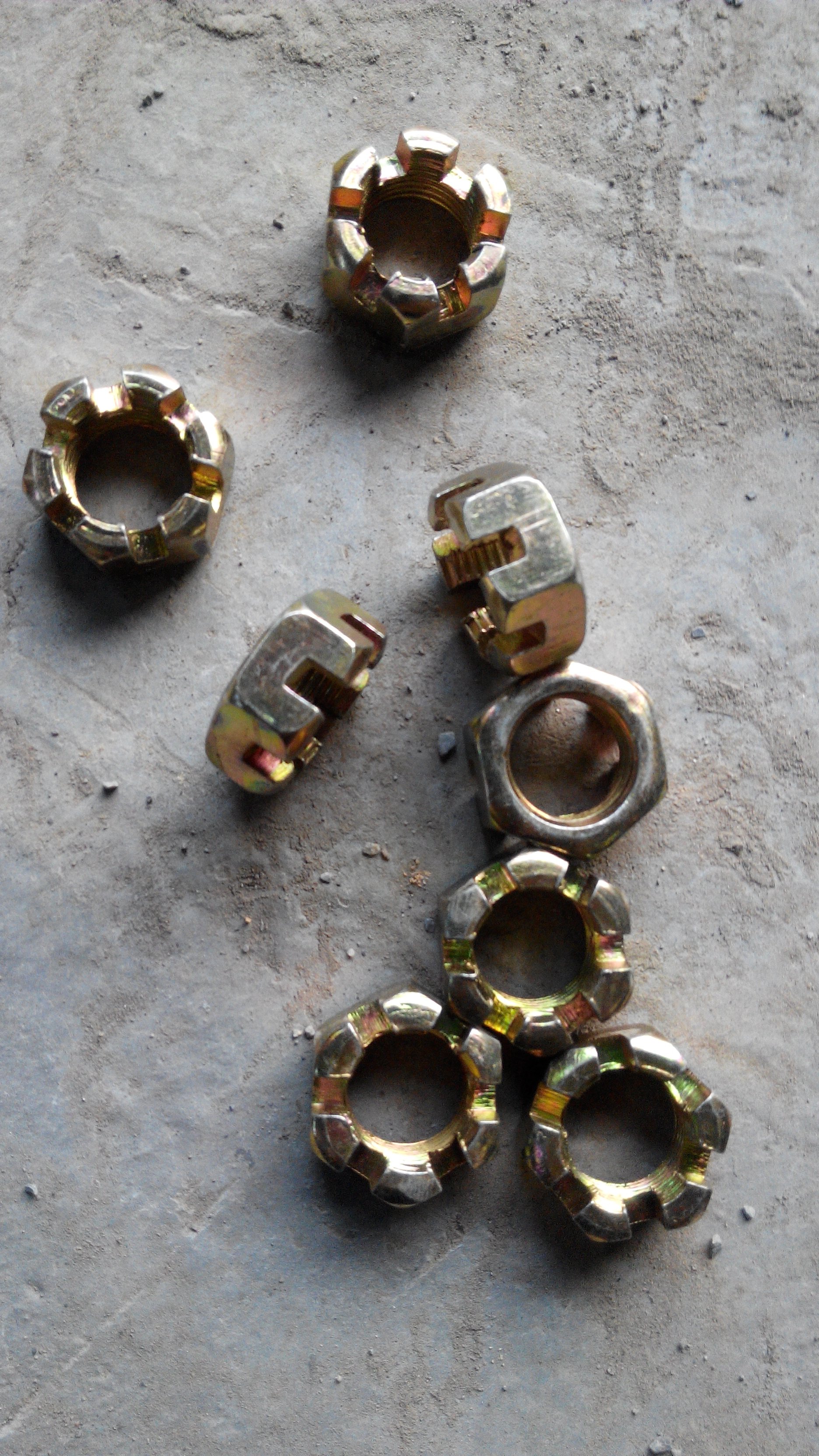 电动配件开槽螺母三轮车四轮车前前桥总成更多电动车零