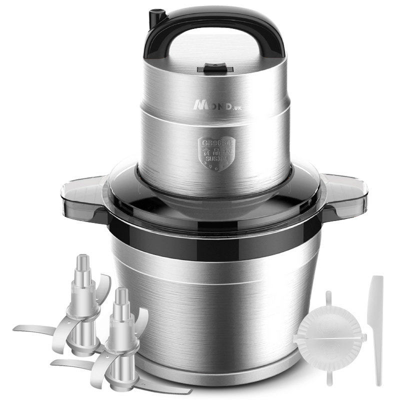 慕达6l大容量绞肉机商用绞馅家用电动不锈钢饺搅绞肉