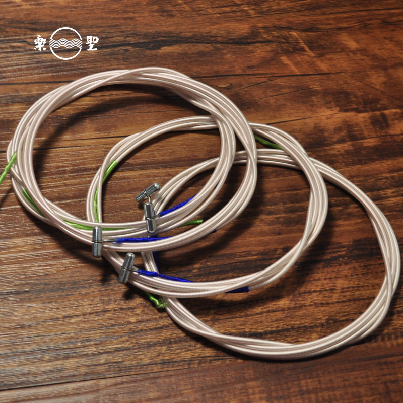 乐圣敦煌ab型通用古筝弦1-5号单根套弦1-21号琴弦标准163古筝弦线