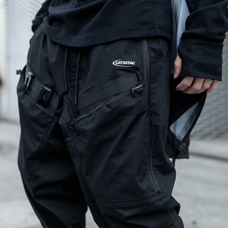 慎独也 CATSSTAC机能风束脚裤MOLLE系统秋季防水工装裤宽松男潮牌