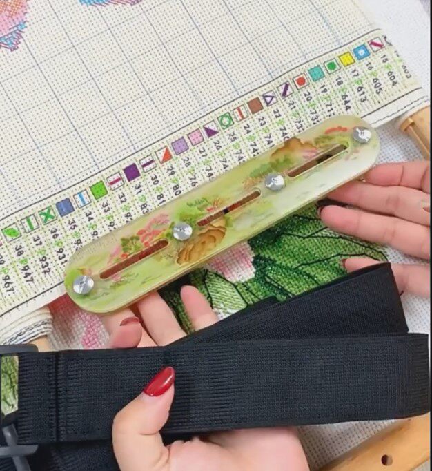 侧边十字绣绣架绣绷绷紧绣布神器拉紧工具亚克力其他