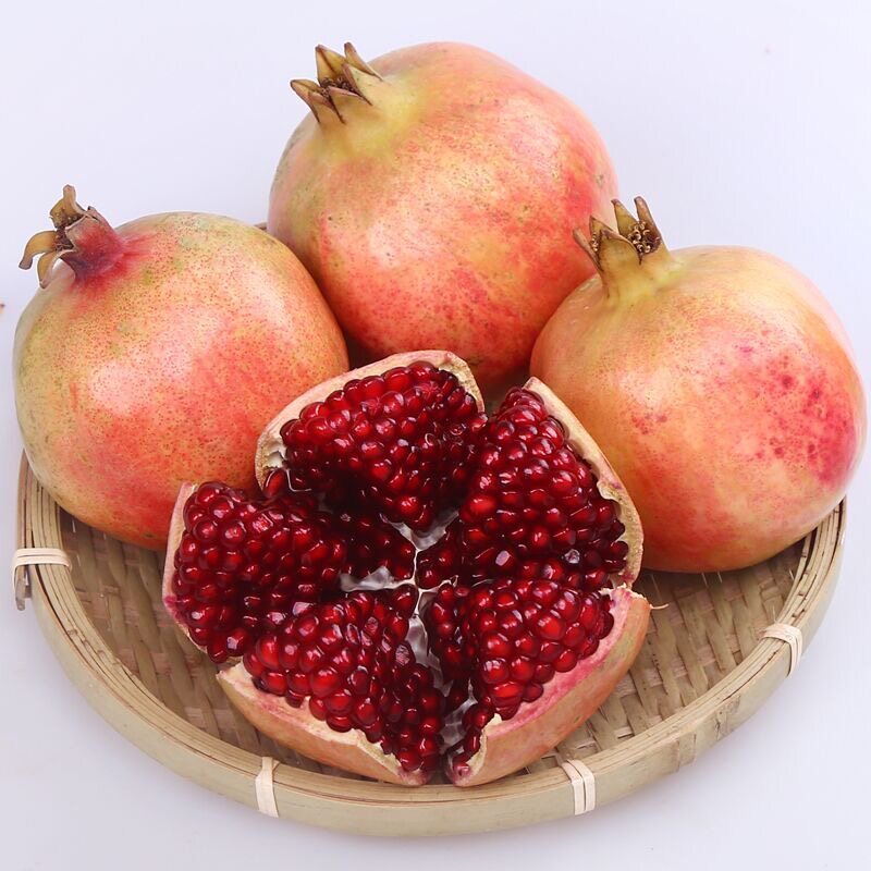 顺丰包邮现摘陕西特产西安临潼甜红石榴新鲜水果当季现摘大果孕妇