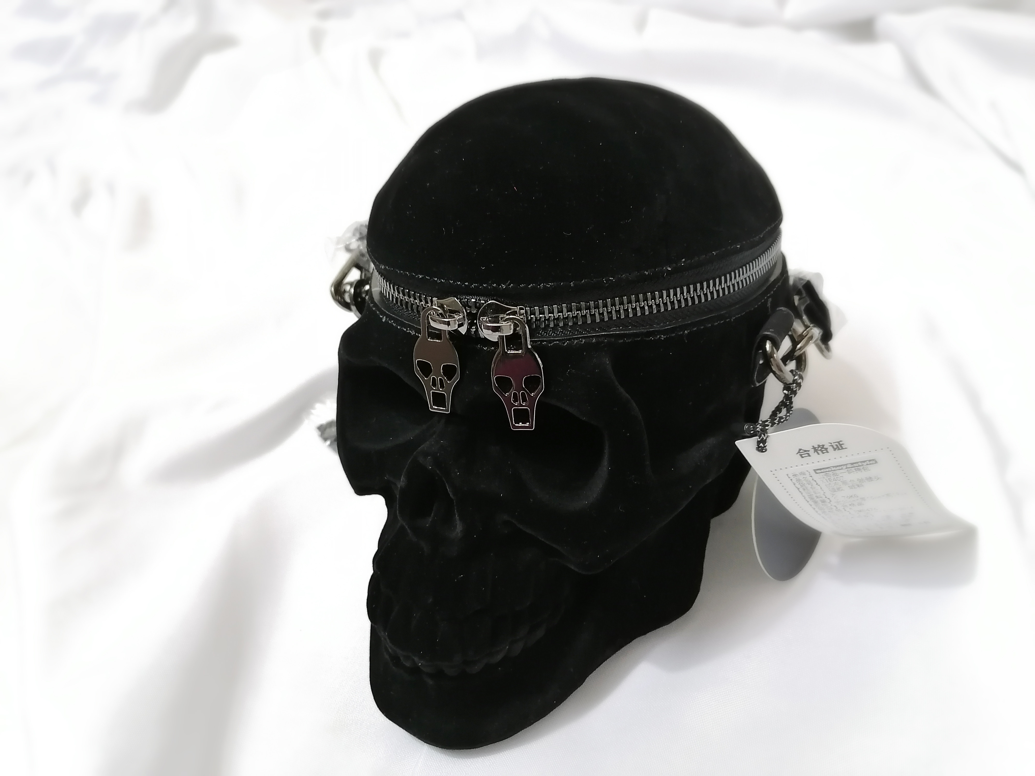 暗黑手提万圣节网红朋克机车哥特包机车单肩包包cosplay配件