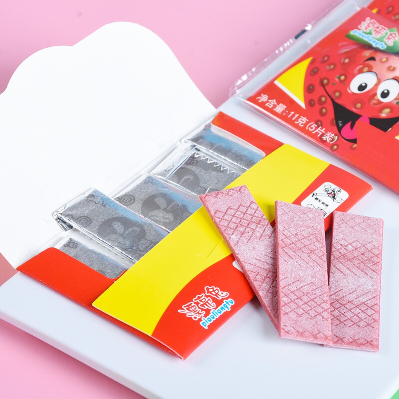 吐血口香糖网红儿童创意糖果整蛊流会泡泡糖8090口香糖