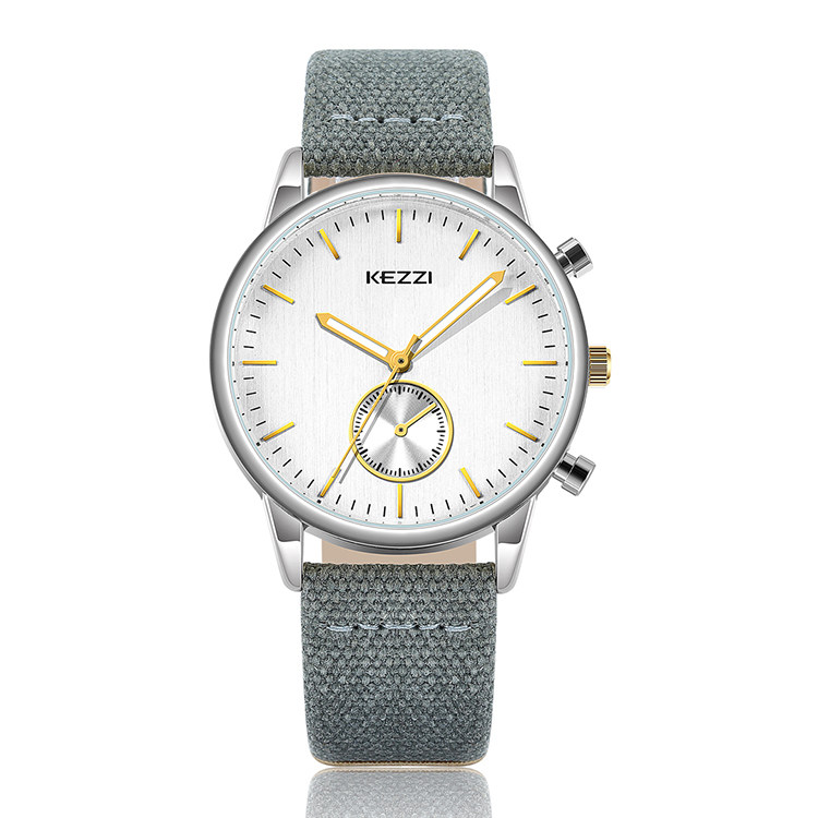 珂紫简约表盘石英表潮流防水文艺复古潮男女学生国产腕表