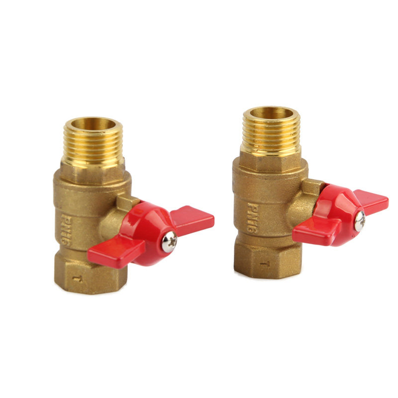 煤气铜阀门天然气4分y型球阀开关阀燃气配件宝塔双联阀dn15分气阀