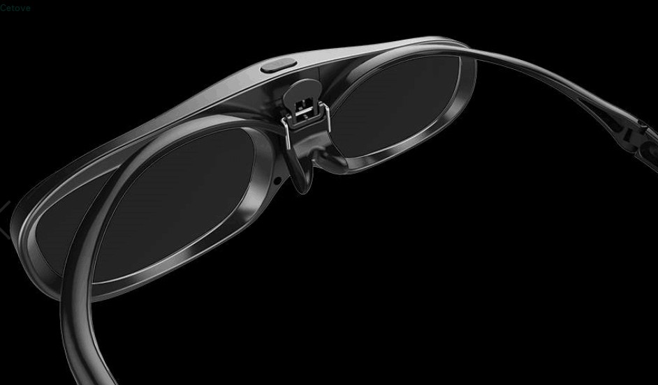 近视通用片式3d眼镜主动快门家用电影dlp3d立体眼镜