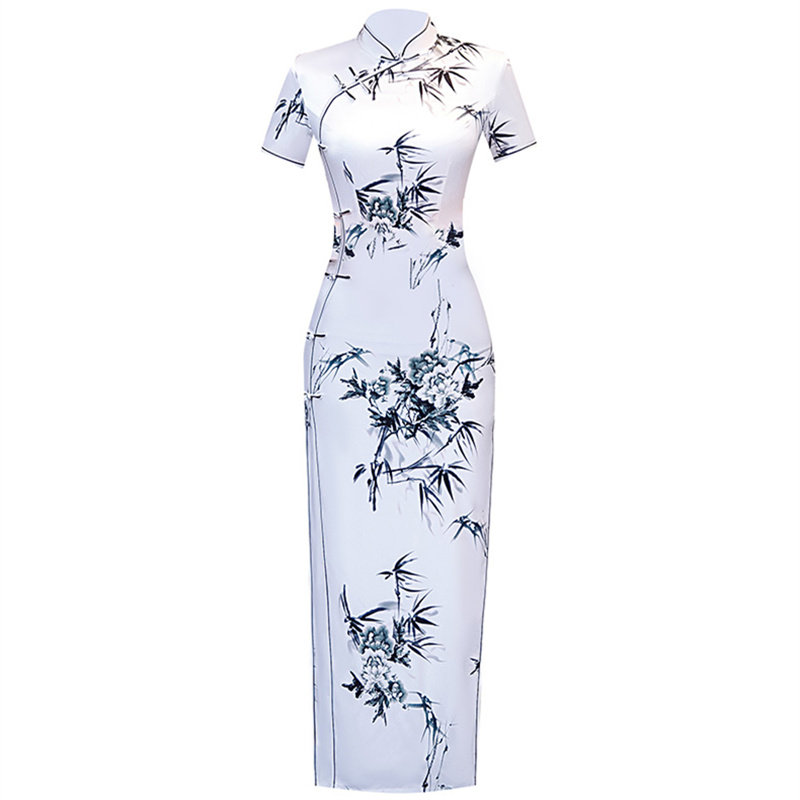 张曼玉同款花样年华旗袍港派修身显瘦年轻水墨优雅旗袍