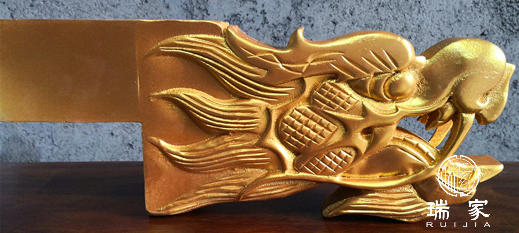 定制木雕龙头龙尾纯手工雕刻装饰实木精雕龙头立体雕刻龙头东阳木