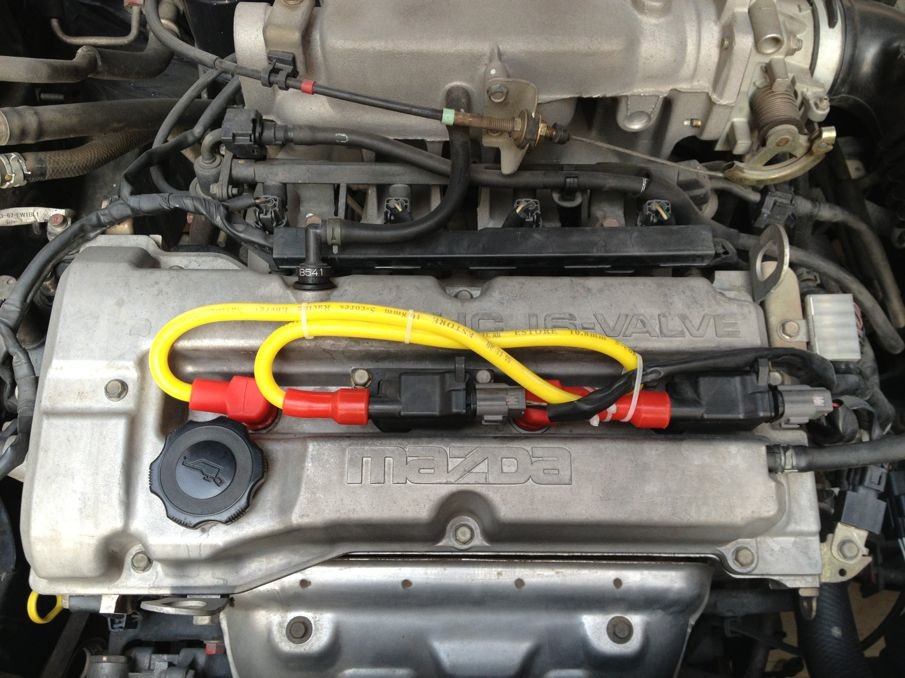 包邮estore汽车发动机五芯高压点火缸线动力改装高压线