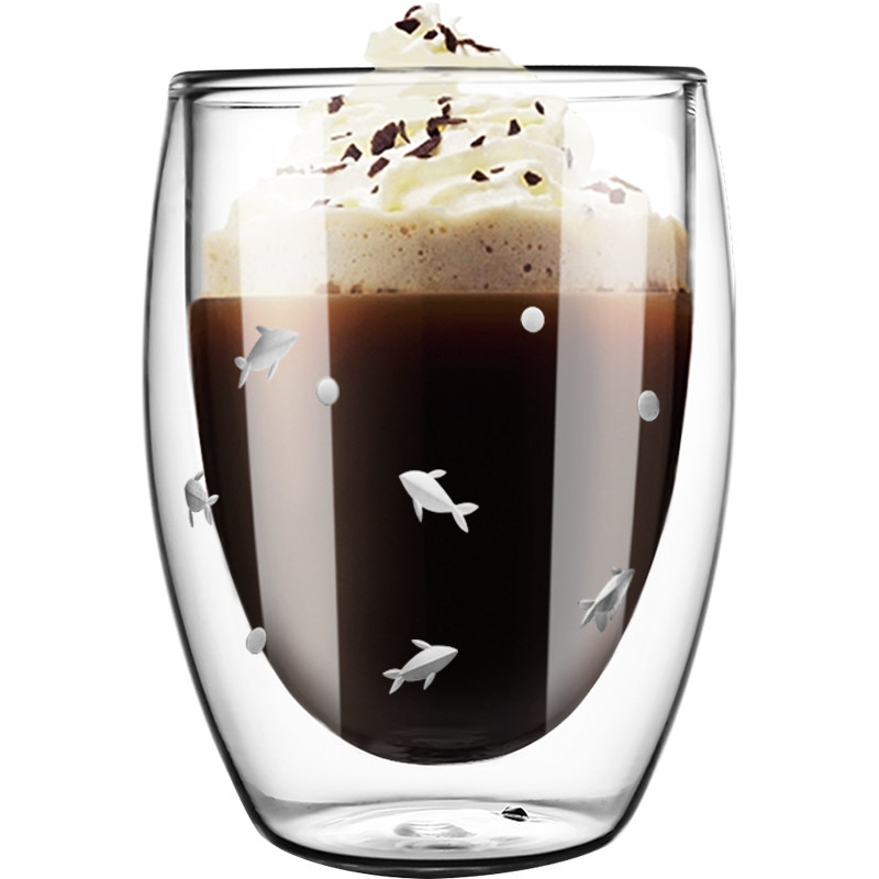 nappa中国匠人系列手工刻花凉水水杯耐热玻璃玻璃杯